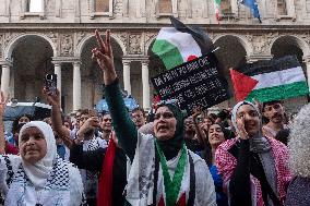 Pro-Palestinian Rally - Milan