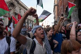 Pro-Palestinian Rally - Milan