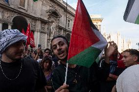 Pro-Palestinian Rally - Milan