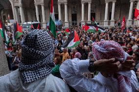 Pro-Palestinian Rally - Milan