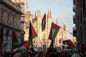 Pro-Palestinian Rally - Milan