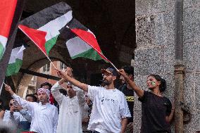 Pro-Palestinian Rally - Milan