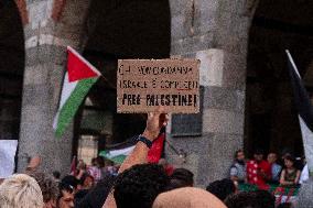 Pro-Palestinian Rally - Milan