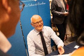 Edouard Philippe Book Signing - Paris