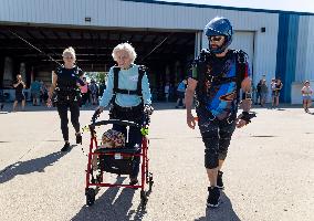 104-Year-Old Dorothy Hoffner Dies Days After Skydiving