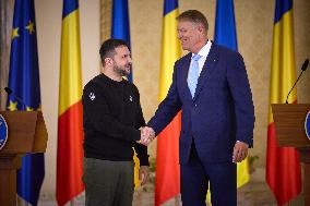 Zelensky Visits Bucharest