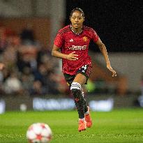 Manchester United Women v Paris Saint-Germain Feminines - UEFA Women's Champions League Qualifying Second Round