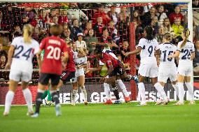 Manchester United Women v Paris Saint-Germain Feminines - UEFA Women's Champions League Qualifying Second Round