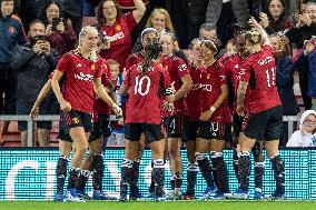 Manchester United Women v Paris Saint-Germain Feminines - UEFA Women's Champions League Qualifying Second Round