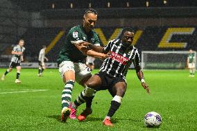 Notts County v Derby County - EFL Trophy