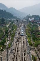 Trains Run in Congjiang