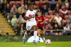 Manchester United Women v Paris Saint-Germain Feminines - UEFA Women's Champions League Qualifying Second Round