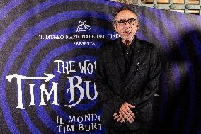 "The World Of Tim Burton" Exhibition Purple Carpet