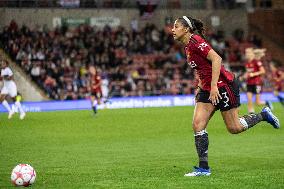 Manchester United Women v Paris Saint-Germain Feminines - UEFA Women's Champions League Qualifying Second Round