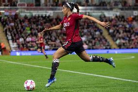 Manchester United Women v Paris Saint-Germain Feminines - UEFA Women's Champions League Qualifying Second Round