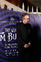 "The World Of Tim Burton" Exhibition Purple Carpet