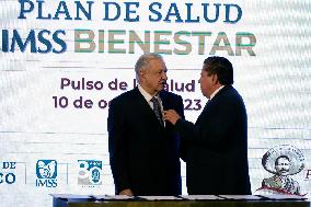 President Of Mexico, Andres Manuel Lopez Obrador Signs IMSS Wellbeing Health Plan