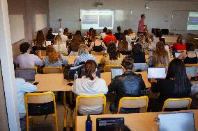 Illustration Of Lyon 2 University - Lyon