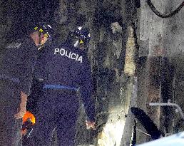 Four Children Die In The Fire Of A Building - Spain