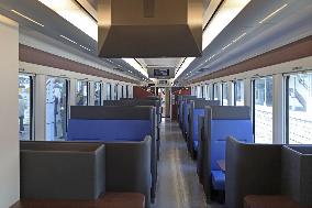 New sightseeing train in northeastern Japan