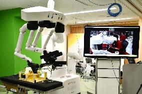 Remote surgery demonstration