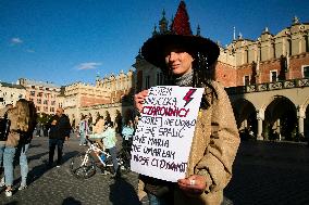 Witches' Rally In Krakow