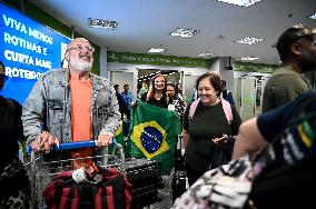 Arrival Of Brazilian Returnees From Israel