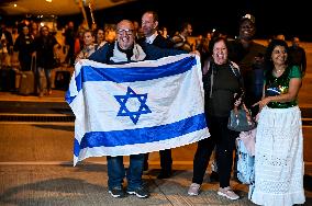 Arrival Of Brazilian Returnees From Israel