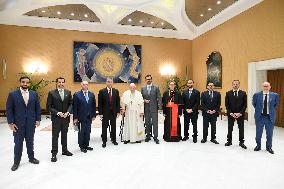 Pope Francis Receives Sultan Ahmed Al Jaber - Vatican
