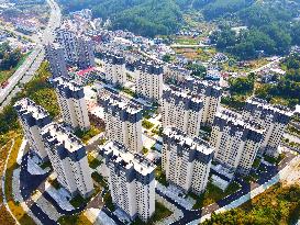 Resettlement Area Under Construction in Anqing