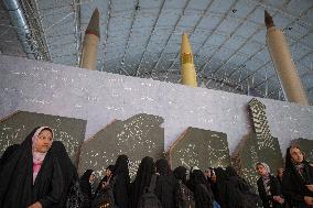 Iran-Schoolgirls Visiting IRGC National Aerospace Park