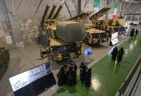 Iran-Schoolgirls Visiting IRGC National Aerospace Park