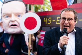 Protest For Keeping 49 Euro Ticket And Improving Pulic Transportation In Cologne