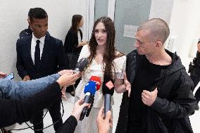 Trial of Piotr Pavlenski and Alexandra de Taddeo - Paris