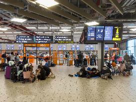 BRITAIN-LONDON-AIRPORT-FIRE