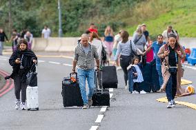 BRITAIN-LONDON-AIRPORT-FIRE-AFTERMATH