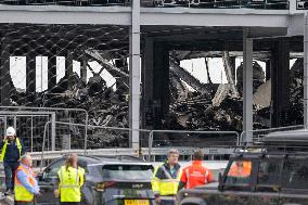 BRITAIN-LONDON-AIRPORT-FIRE-AFTERMATH