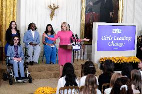 Jill Biden on Girls Leading Change - Washington