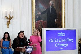 Jill Biden on Girls Leading Change - Washington