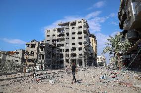 MIDEAST-GAZA CITY-ISRAEL-GAZA CONFLICT