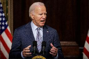 DC: President Biden Holds Roundtable Discussion with Jewish Community Leaders