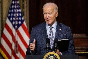 DC: President Biden Holds Roundtable Discussion with Jewish Community Leaders