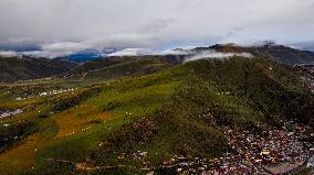 Seda Wuming Buddhist Academy in Ganzi