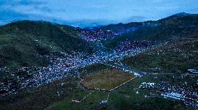 Seda Wuming Buddhist Academy in Ganzi