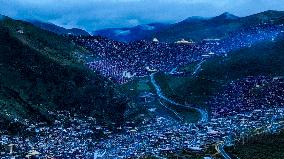 Seda Wuming Buddhist Academy in Ganzi