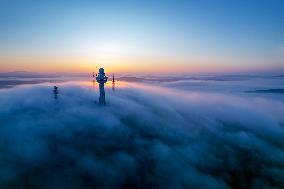 Lesser Khingan Mountains Cloud Scenery