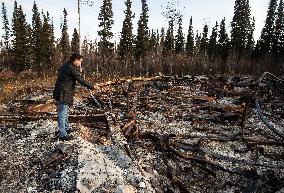 Trudeau Tours Fire-Affected North West Territories - Canada