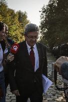 Jean-Luc Melenchon Promotes His Book - Bordeaux