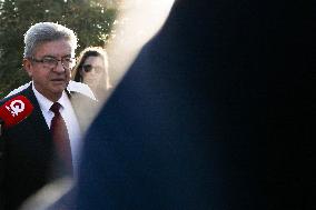 Jean-Luc Melenchon Promotes His Book - Bordeaux