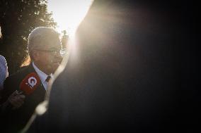 Jean-Luc Melenchon Promotes His Book - Bordeaux